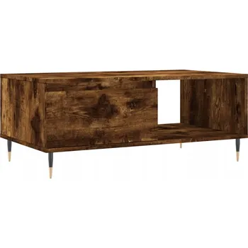 Konferenční stolek VidaXL Konferenční stolek, kouřový dub, 90x50x36,5 cm