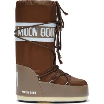 Dámské holínky Dámské vysoké zimní boty MOON BOOT-MB ICON NYLON-M005 SHITAKE Hnědá 39/41
