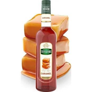 Sirup Sirup Mathieu Teisseire Karamel 700ml, karamelový sirup do kávy