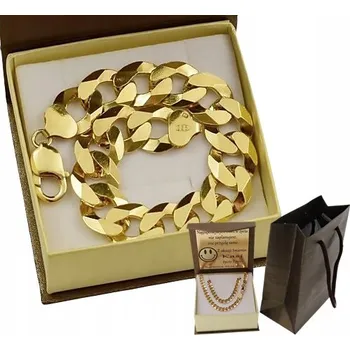 Náramek ZLATÝ PLNÝ PÁNSKÝ NÁRAMEK PANCER PR. 585 925 MASIVNÍ + GRAVÍROVÁNÍ DÁREK