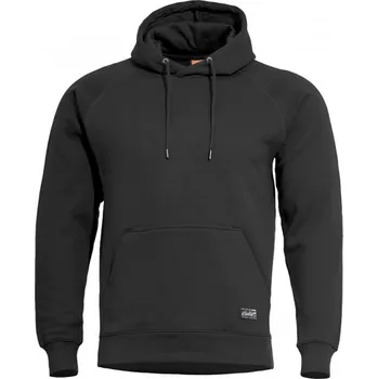 Pánská mikina PENTAGON Mikina PHAETON s kapucí ČERNÁ 3XL ČERNÁ - BLACK