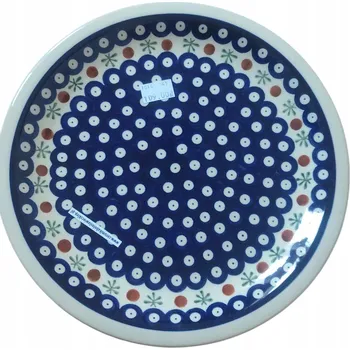 Talíř Jídelní talíř mělký Ceramika Bolesławiec BASIC 27,2 cm