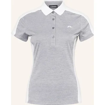 Dámská košile J.Lindeberg Dámská Funkční Polokošile, šedá / bílá, 34