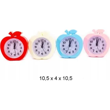 Hodiny Mini BUDÍK HODINY s ALARMEM Jablko