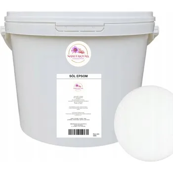 Koupelová sůl EPSOMSKÁ SŮL DO KOUPELE SÍRAN HOŘEČNATÝ HOŘKÁ SŮL 5KG 5000G