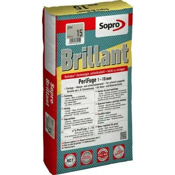 Spárovací hmota Hmota spárovací Sopro Brillant černá 5 kg