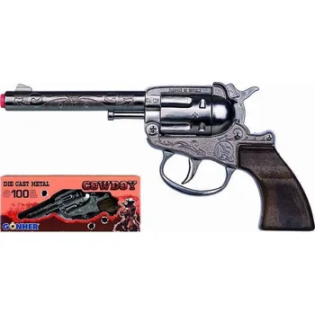 Dětská zbraň Gonher Metal Cowboy Revolver 8 ran - 239842
