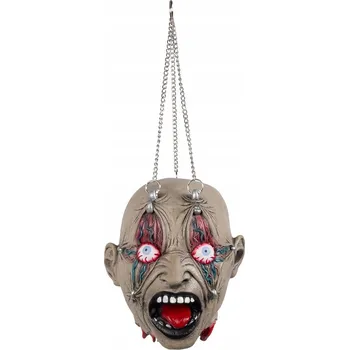 Karnevalový kostým Dekorace utržená hlava na řetězech