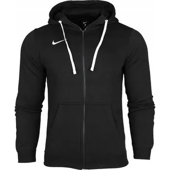 Pánská mikina Pánská mikina černá mikina s s kapucí na zip Nike CW6887-010 M