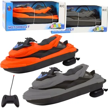 RC model auta RC vodní skútr 1:42 – šedý nebo oranžový