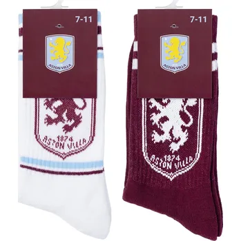 Pánské ponožky Ponožky Team AVFC Crest 4793586 UK 7-11