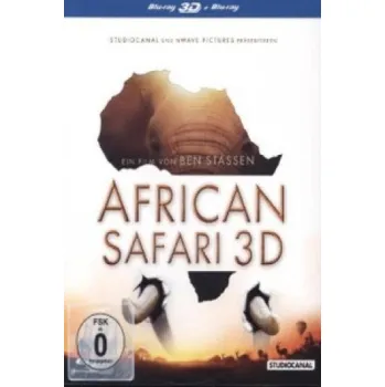 Blu-ray film African Safari 3D, 1 Blu-ray: Belgien – Mara Douglas-Hamilton,Kevin Richardson,Dany Cleyet Marrel (DE)