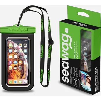 Pouzdro na mobilní telefon FEELFREE Vodotěsné pouzdro na smartphone Seawag ZELENÁ|ČERNÁ