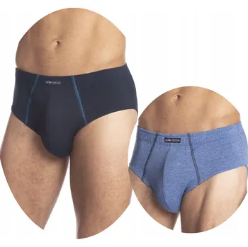 Pánské spodní prádlo 2x LAMA PÁNSKÉ BAVLNĚNÉ SLIPY VEL. L