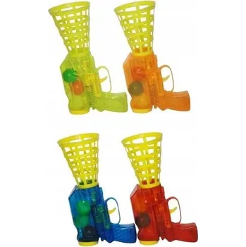 Pistole na míčky s košíkem