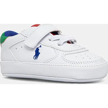 Chlapecké tenisky Dětské boty Polo Ralph Lauren MASTERS COURT PS LAYETTE RL02367102 bílá 00A, EUR 19