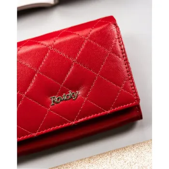 Peněženka Rovicky dámská peněženka z pravé kůže červená R-RD-02-GCL-Q-3776 R - pro ženy