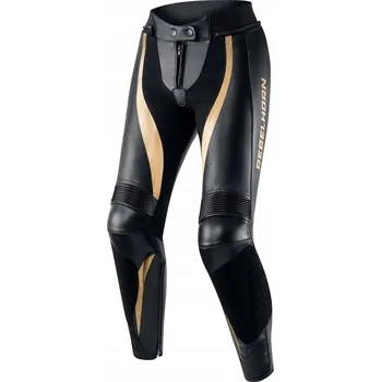 Moto bunda Kožené kalhoty Rebelhorn Rebel Lady Black/Gold D38