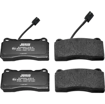 Brzdová destička Sada brzdových destiček, kotoučová brzda JURID 573322J
