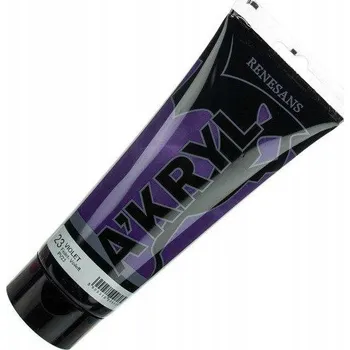 Vodová barva Akrylová Barva a'kryl Renesans 200 Ml fialová umělecká malířská