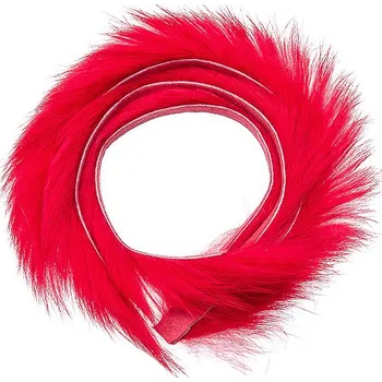 Hends Zonker Strips Rabbit Red 6mm