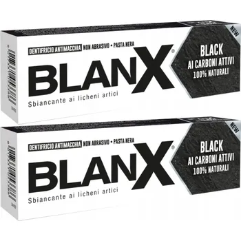 zubní pasta Bělící zubní pasta Blanx Carboni Attivi s aktivním uhlím 75 ml