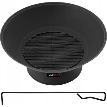 Lund 99716 Litinové ohniště zaoblené 56 cm