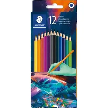 Kresba Pastelky šestihranné 12 barev Multiverse Staedtler