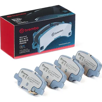 Brzdová destička Sada brzdových destiček, kotoučová brzda BREMBO P 61 111E