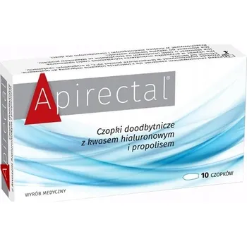 Intimní hygienický prostředek Propolisové čípky Farmina Apirectal 10 kusů