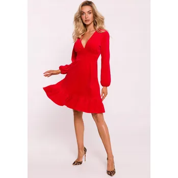 Dámské šaty Klasické koktejlové šaty MOE nad kolena, velikost XXL