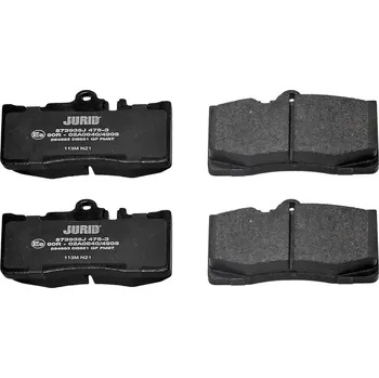 Brzdová destička Sada brzdových destiček, kotoučová brzda JURID 573935J