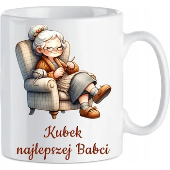 Keramický hrnek Dárek ke Dni babiček Hrneček pro nejlepší babičku