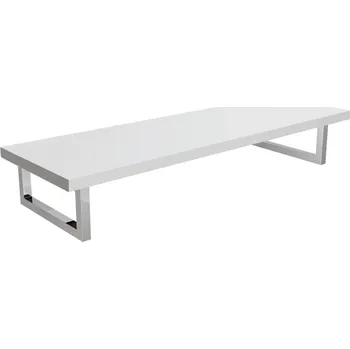 Deska pod umyvadlo CERANO - Koupelnová deska pod umyvadlo Navira - 36 mm + konzole pod desku - bílá matná - 100 cm