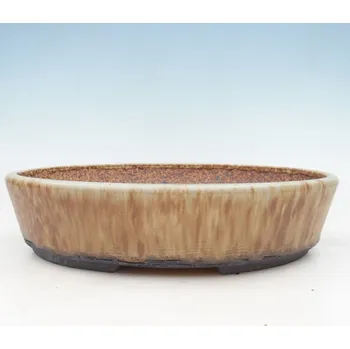 Květináč Bonsai miska 32,5 x 25,5 x 7,5 cm béžová