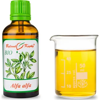 Doplněk stravy Bylinné kapky s.r.o. Alfaalfa BIO tinktura 50 ml | Bylinné kapky