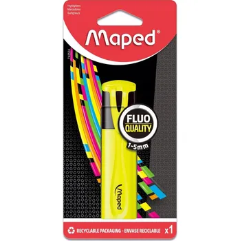 Zvýrazňovač Zvýrazňovač žlutý Maped 1 ks