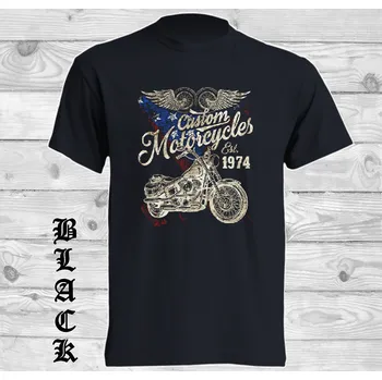 levne-bavlnene-tricko-potisk-super-motorka Barva: Black -černá, velikost: 5XL