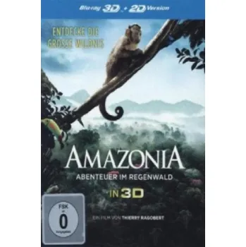 Blu-ray film AMAZONIA - Abenteuer im Regenwald in 3D, 1 Blu-ray: Frankreich/Brasilien – Thierry Ragobert,Nadine Verdier,Johanne Bernard,Luiz Bolognesi,Louis-Paul Desanges,Luc Marescot,Thierry Ragobert,Bruno Coulais,Bernardo Bath,Laurent Baujard,Caio Gullane,Fabiano Gu
