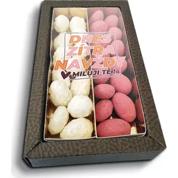 Čokoláda Sablio Mandle v čokoládě Dnes, zítra, navždy - 2x 80g