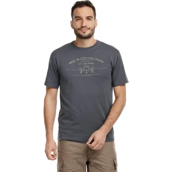 Pánská móda Bushman tričko Legend L-200 dark grey XXL