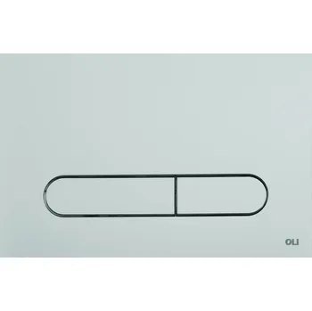 Splachovací tlačítko Splachovací tlačítko pro WC OLI SLIM stříbrné