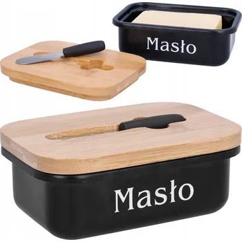 Máslenka Máslenka Cadro nerezová ocel černá