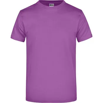 Pánská móda James&amp;Nicholson Unisex triko JN002 Purple M