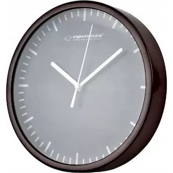 Hodiny Nástěnné hodiny Esperanza černé 20 cm