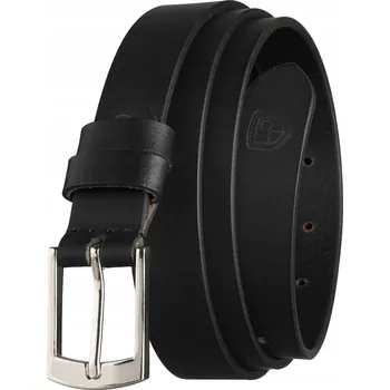 Opasek Pásek dámský kožený Peterson černý, elegantní, klasická přírodní kůže