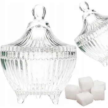 Cukřenka Cukřenka Cadro Skleněná Cukřenka s víčkem 250ml sklo Cadro 250 ml