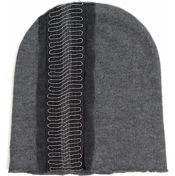 Čepice Szaleo zimní čepice beanie šedá, univerzální velikost