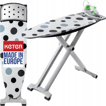 Žehlicí prkno Žehlicí prkno k montáži na stěnu nebo dveře Curver 143 cm x 40 cm