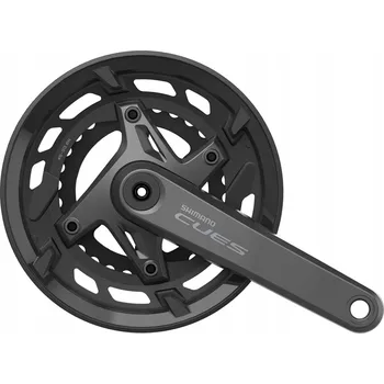 Klika na kolo Shimano CUES FC-U6000 9/10s kliky 46/30 zubů s krytem, délka 175 mm